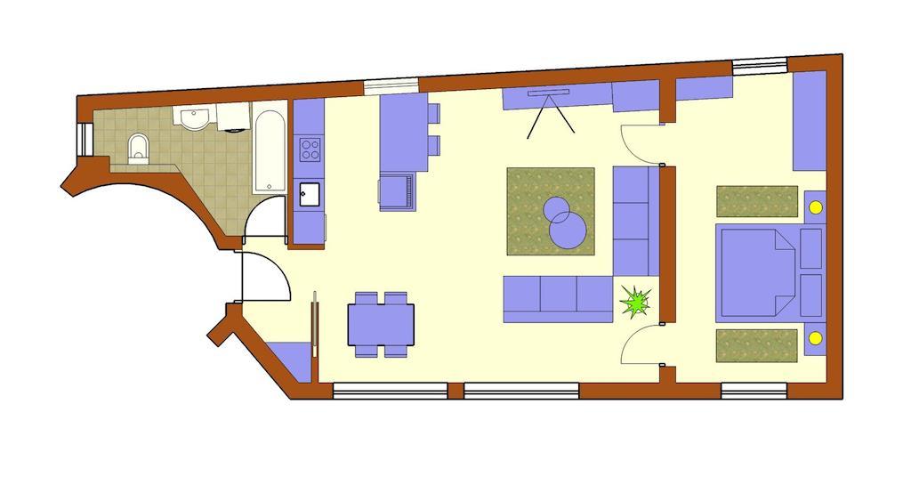 زغرب Apartment Atrium Plaza الغرفة الصورة